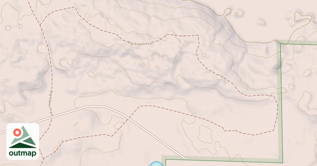 Map of BIG ASPEN ATV SPUR B