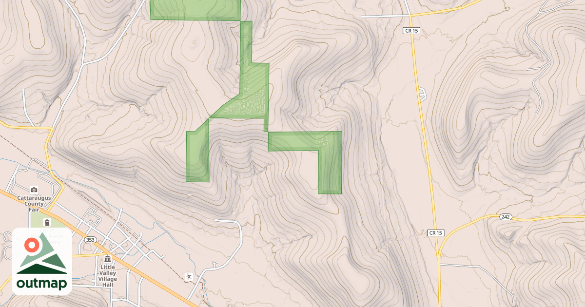 Map of Snowmobile Trail