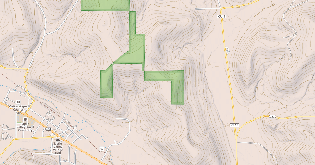 Map preview of Snowmobile Trail