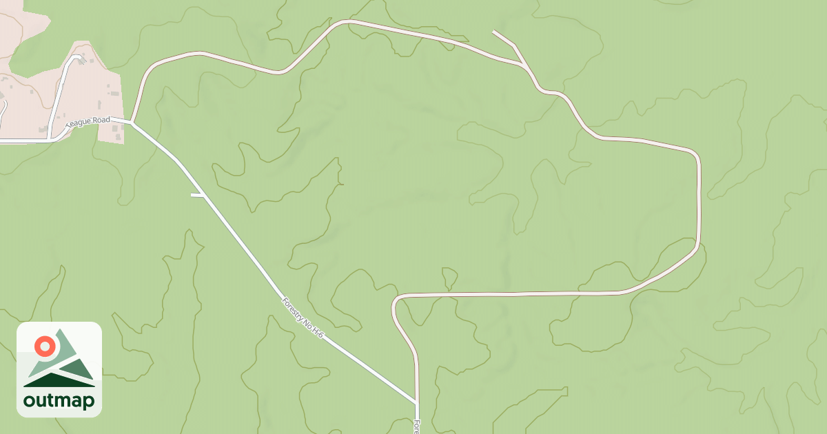 Map of USFS Motor Vehicle Use Map Roads {6F8D0913-A410-4AB2-B8D6-93985007AD9C}