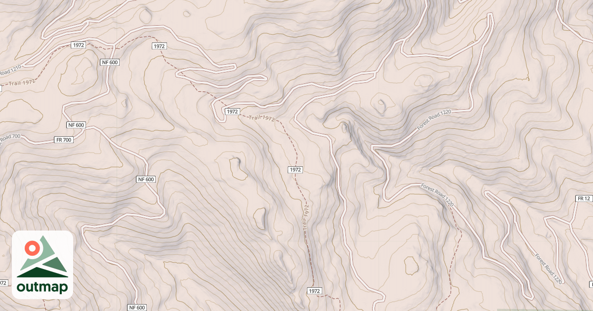 Map of 1220