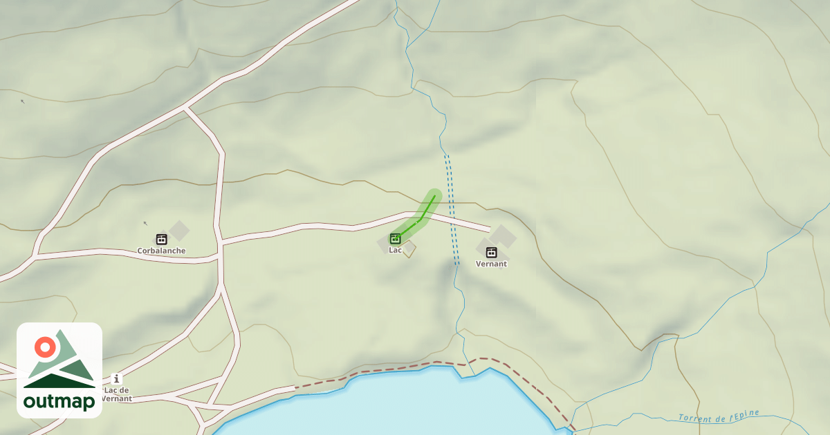 Map of Arolle