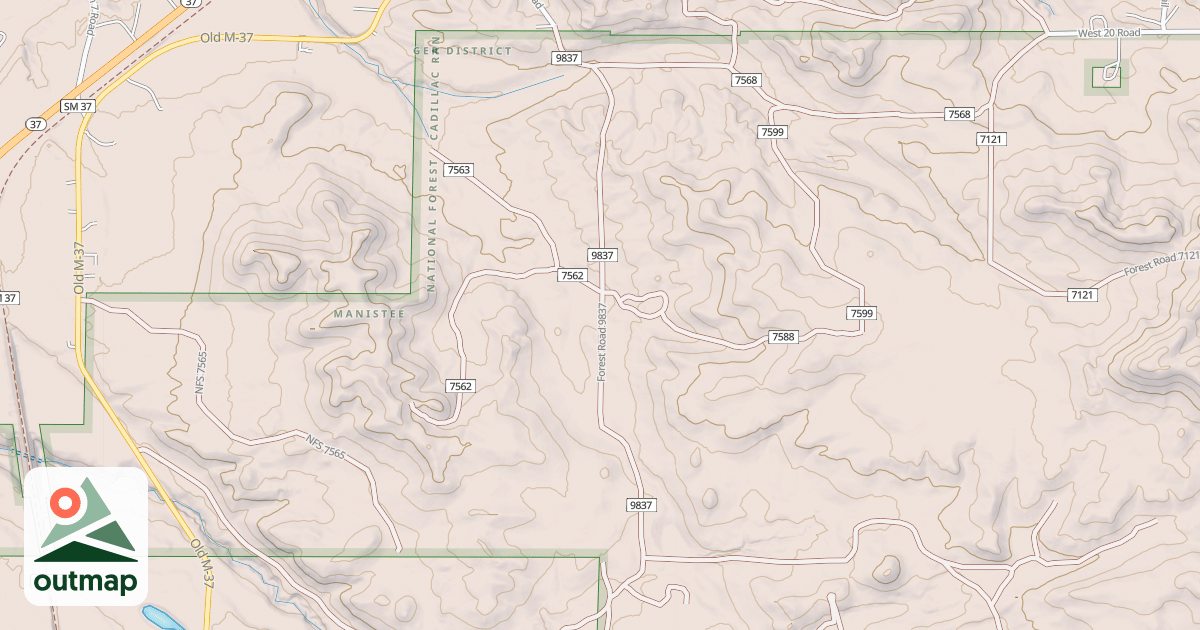 Map of 9837