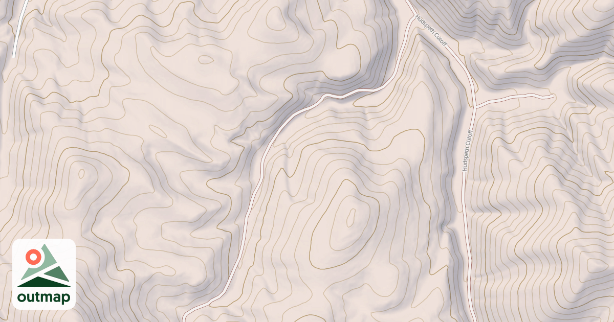 Map of KOSSMAN CANYON