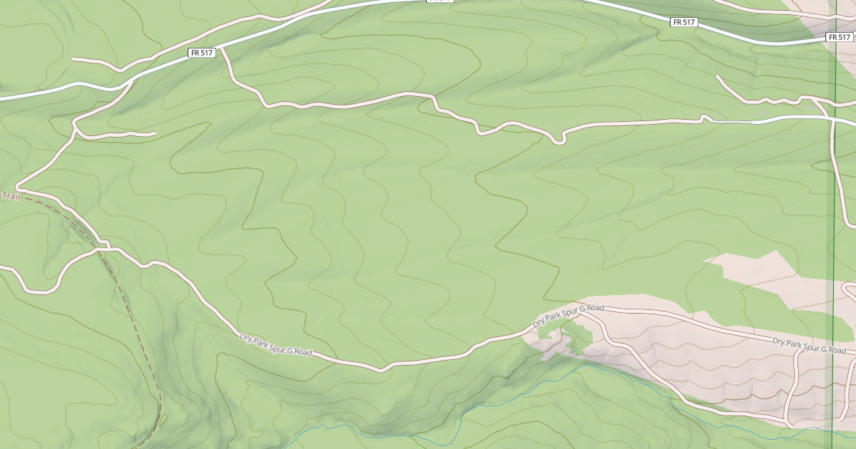 Map preview of DRY PARK SPUR G