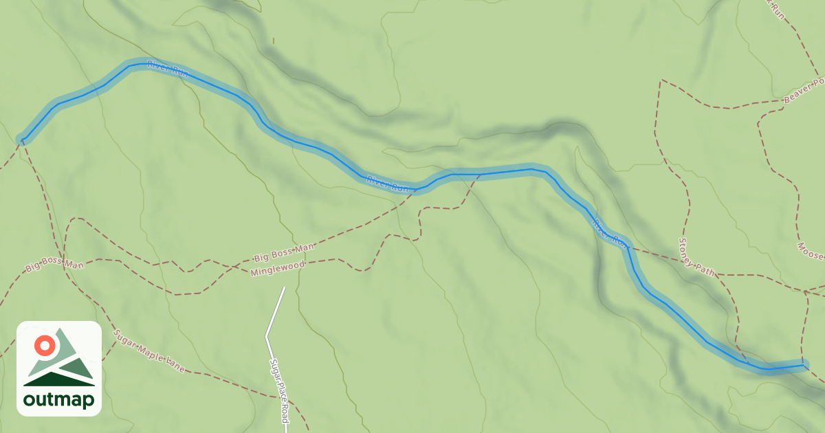 Map of River Run