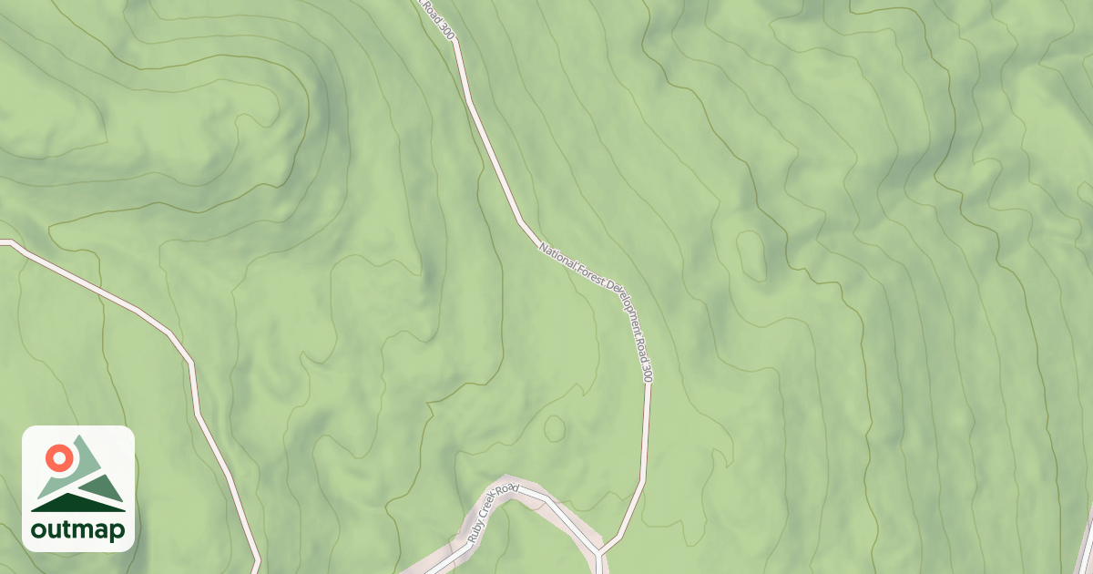Map of USFS Motor Vehicle Use Map Roads {366694F2-7717-4EE2-BF8B-F5F96F512C1D}