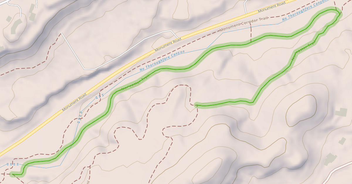 Map preview of Nor'easter Trail