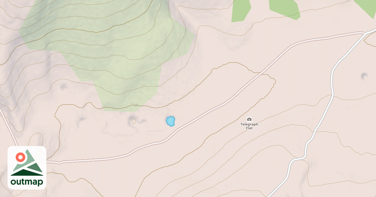 Map of TELEGRAPH FLAT