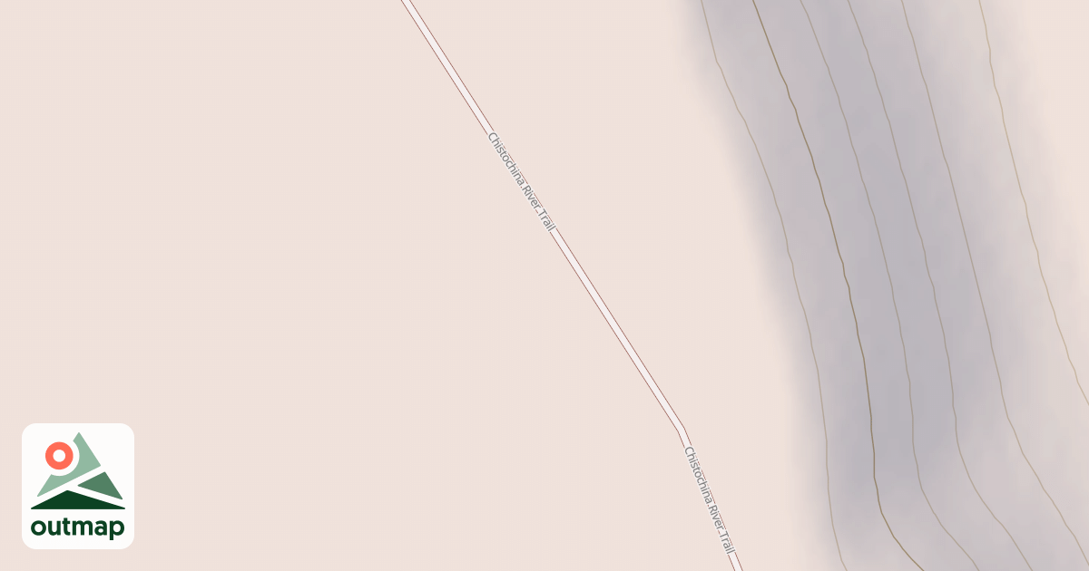 Map of Chistochina River