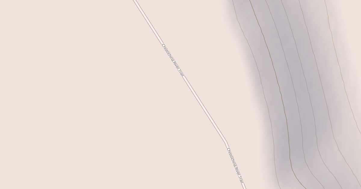 Map preview of Chistochina River