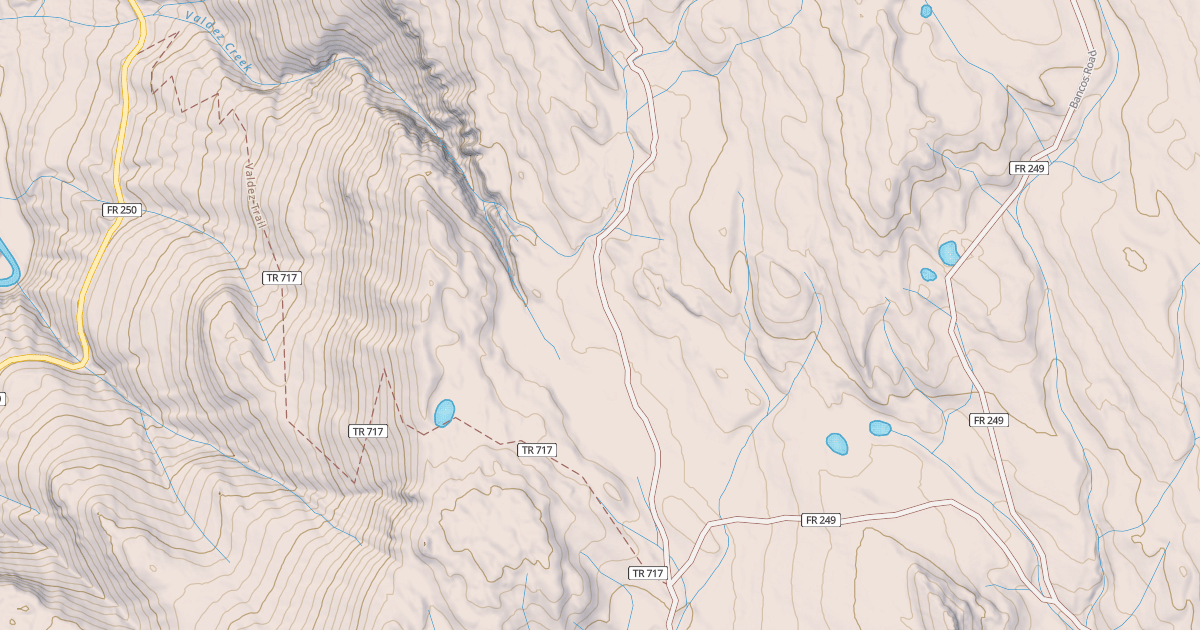 Map preview of Valdez