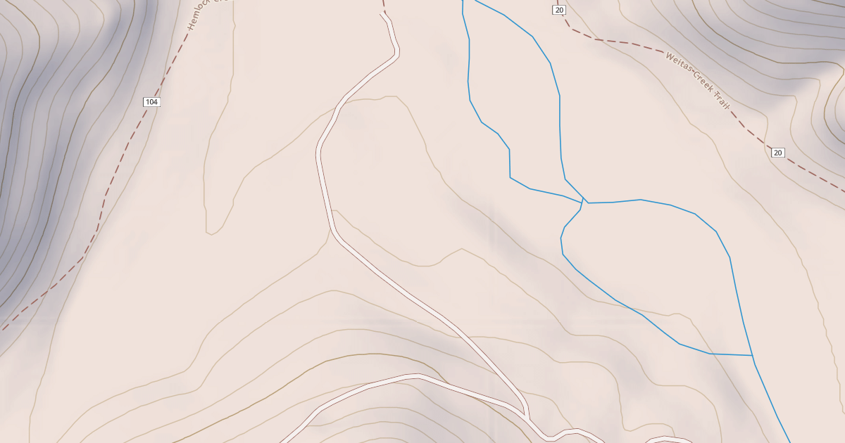Map preview of HEMLOCK CREEK CAMP GRD