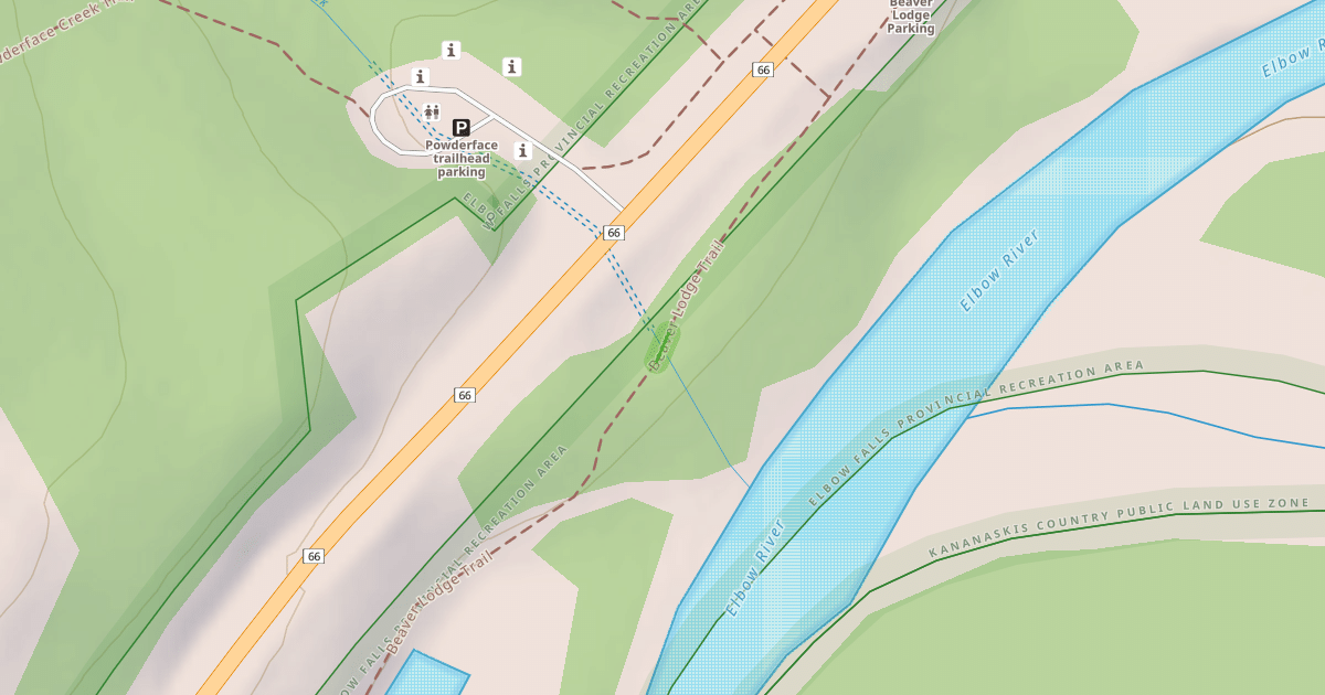 Map preview of Beaver Lodge Trail