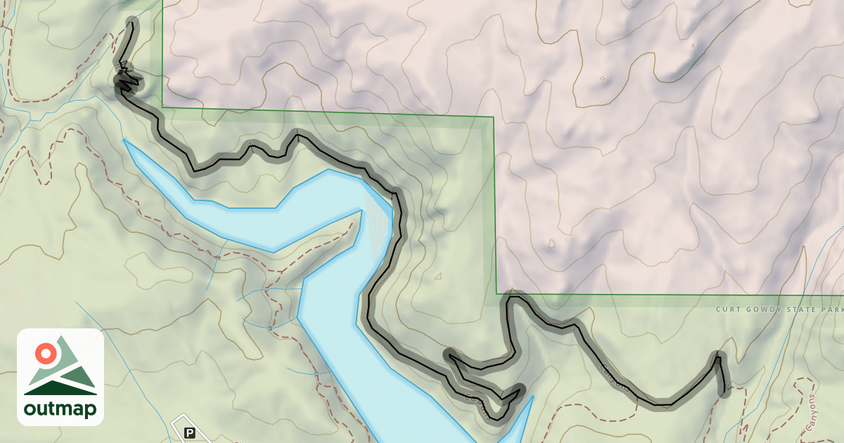 Map of Canyons