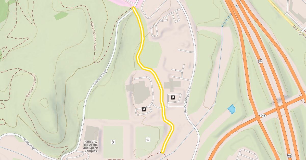 Map preview of Park City Parkway