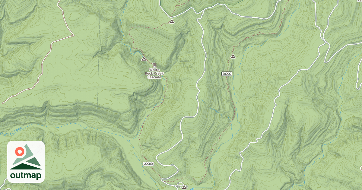 Map of BLISS RIDGE