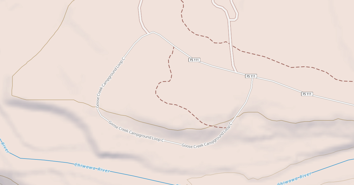 Map preview of GOOSE CR CG LOOP