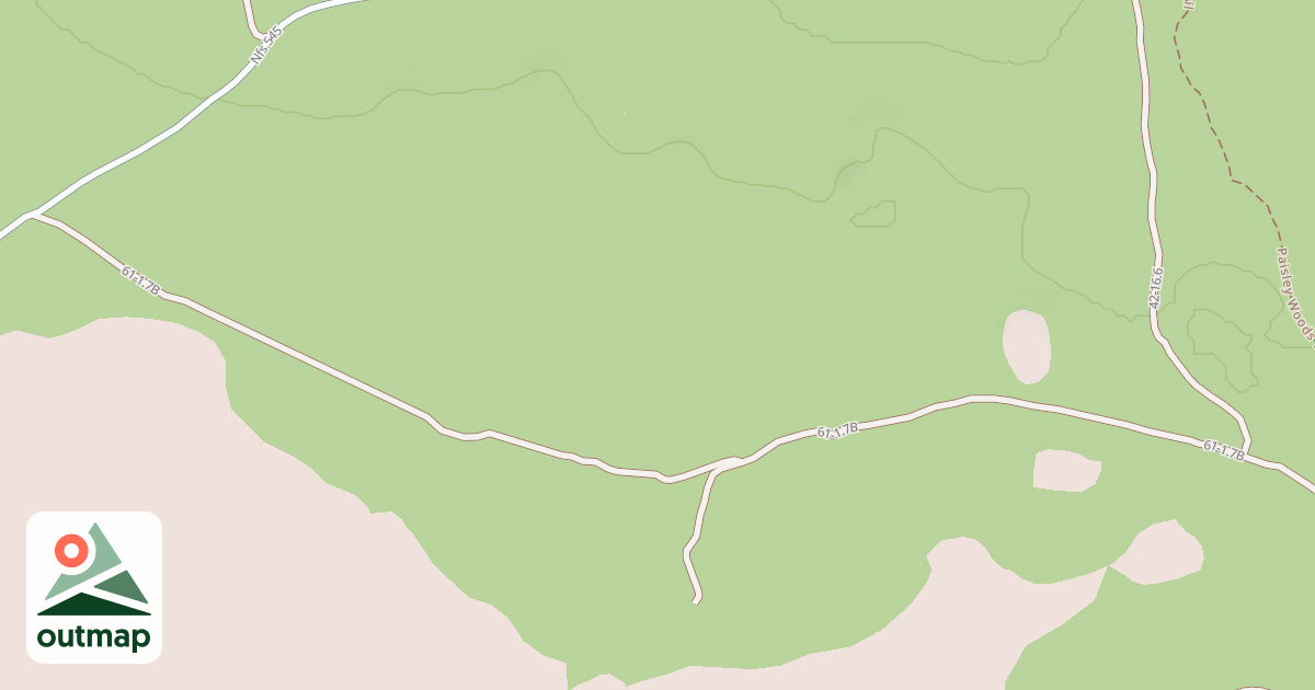 Map of USFS Motor Vehicle Use Map Roads {B177C406-C01C-4C97-A200-C12D23C6A2BA}