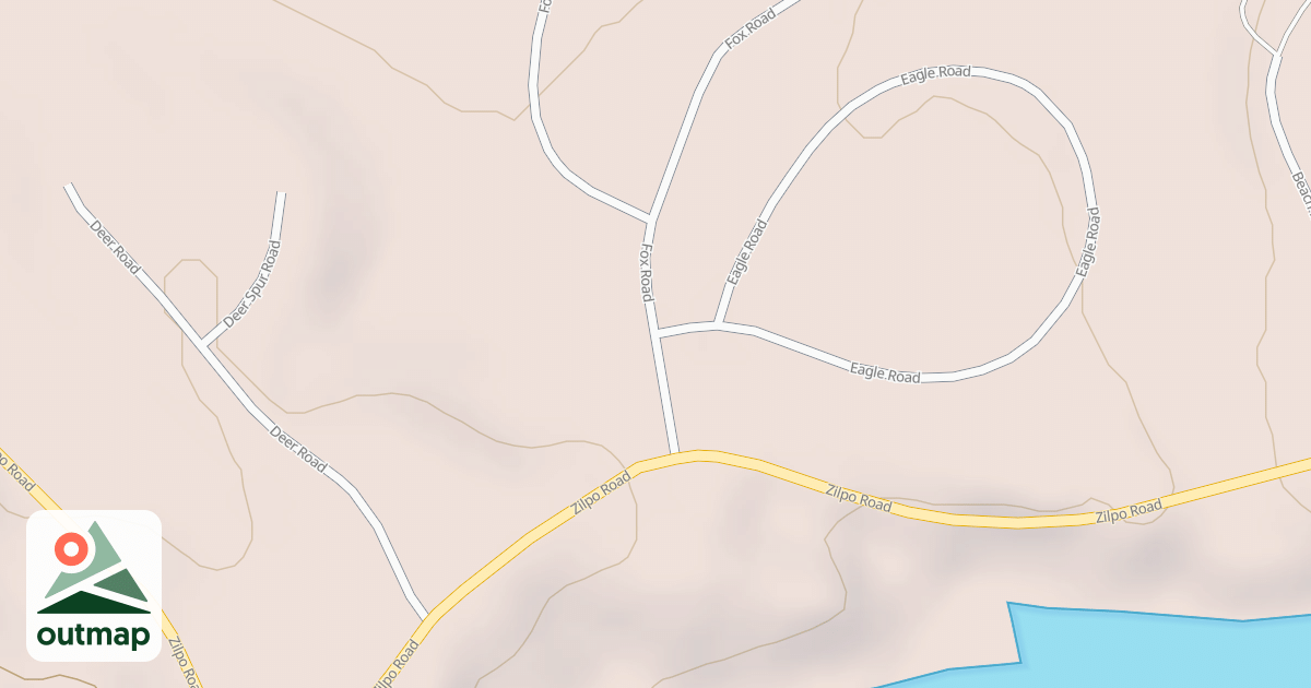 Map of ZILPO REC. AREA in Bath