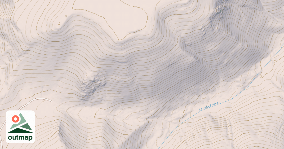 Map of Crooked River