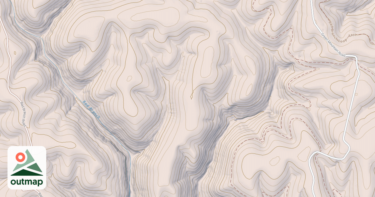 Map of USFS National Forest System Roads {58137052-E210-4DD5-AA40-5C7CFF3ED40A}