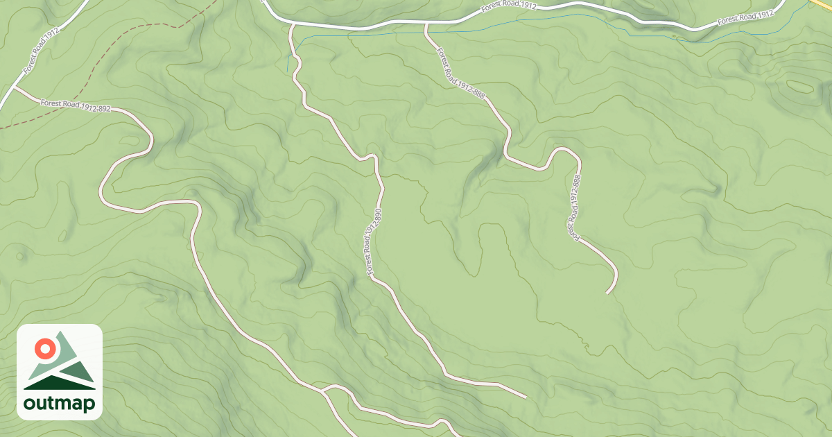 Map of UPPER FAWN