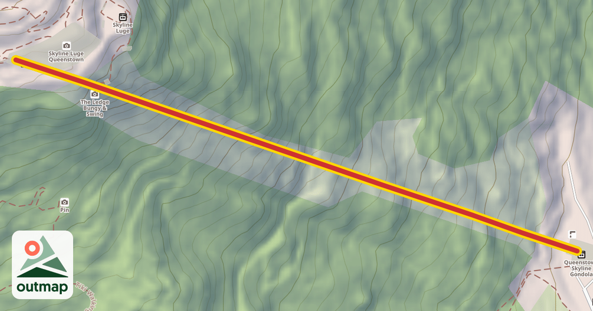 Map of Skyline Gondola