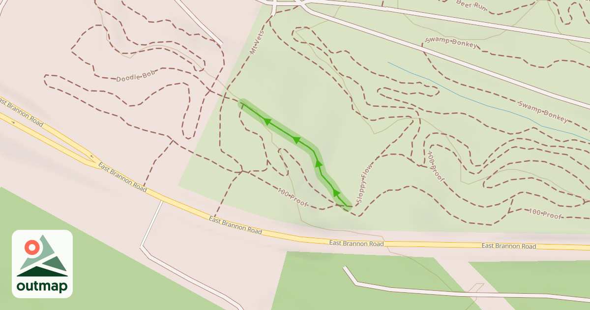 Map of Up Trail