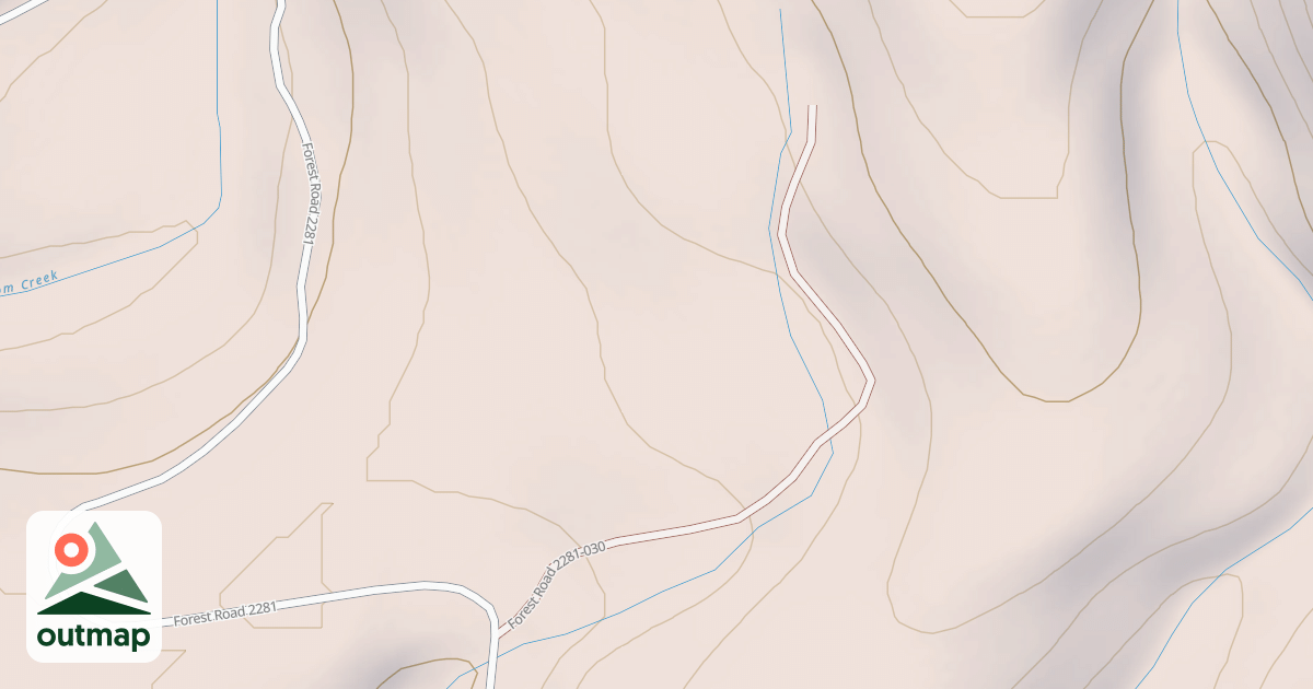 Map of USFS National Forest System Roads {900213F4-0009-47FC-8D7A-949BD04BE24C}