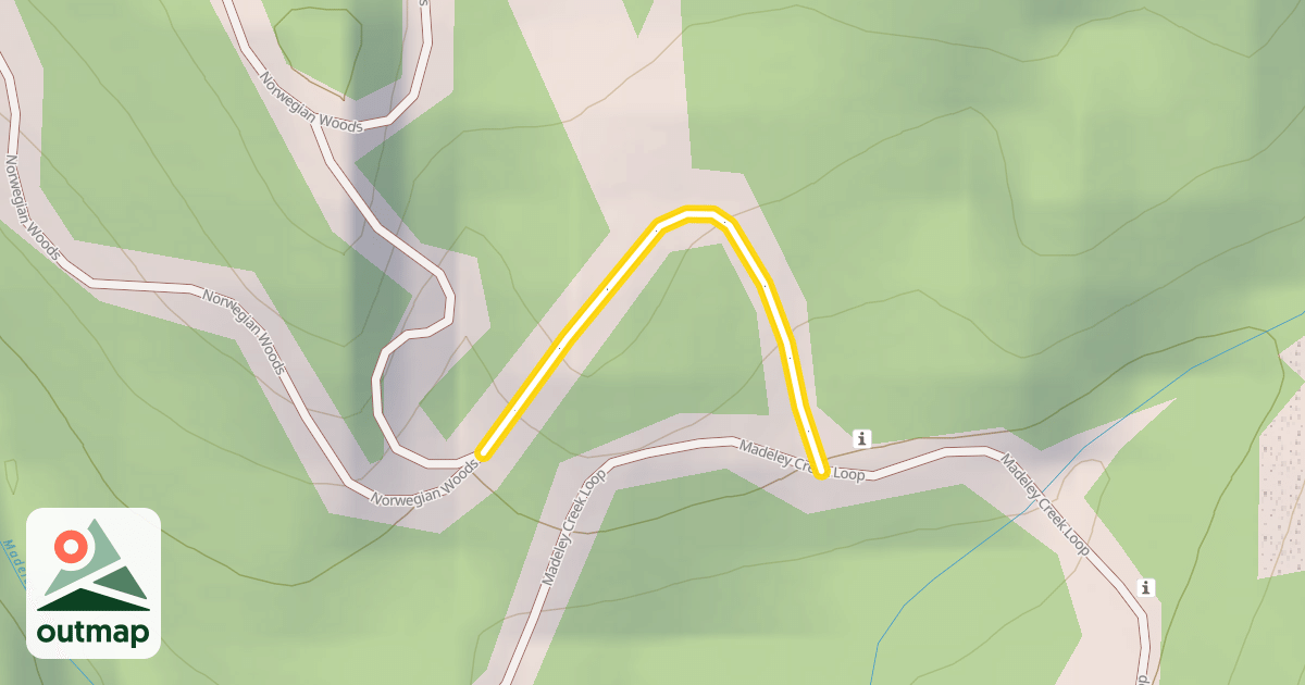 Map of Norwegian Woods