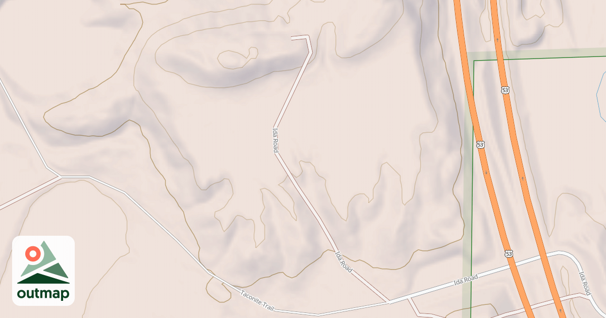 Map of BIRCH KNOB TOWER