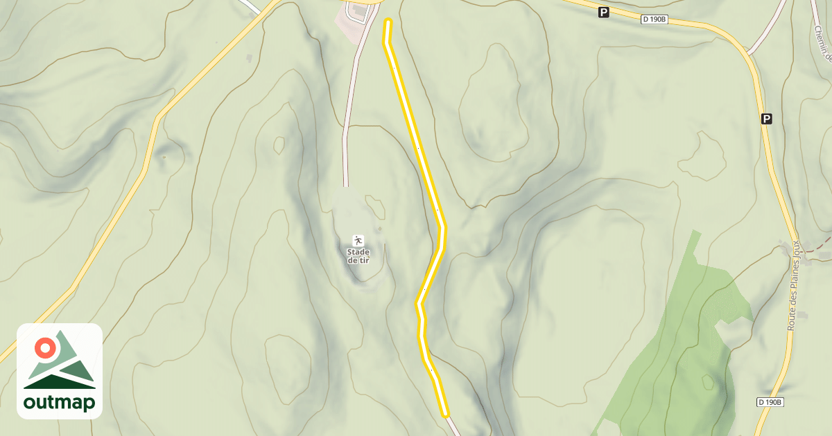 Map of La Verte