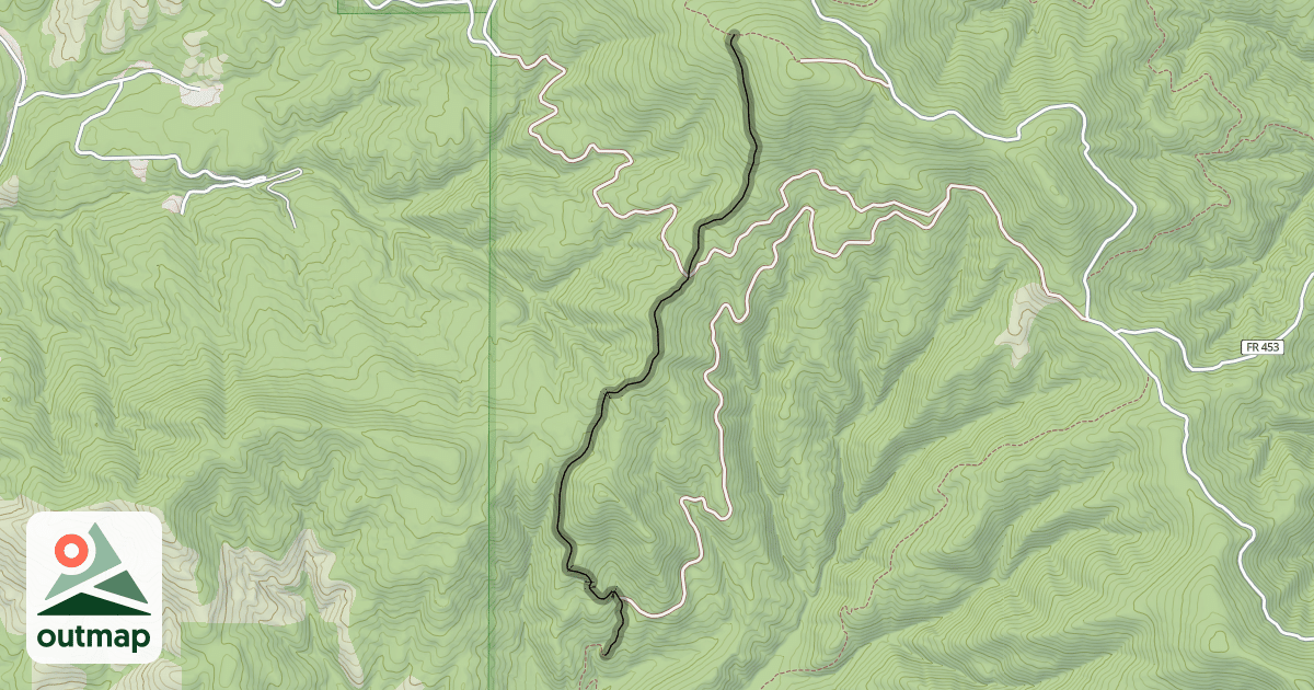 Map of Trail 227