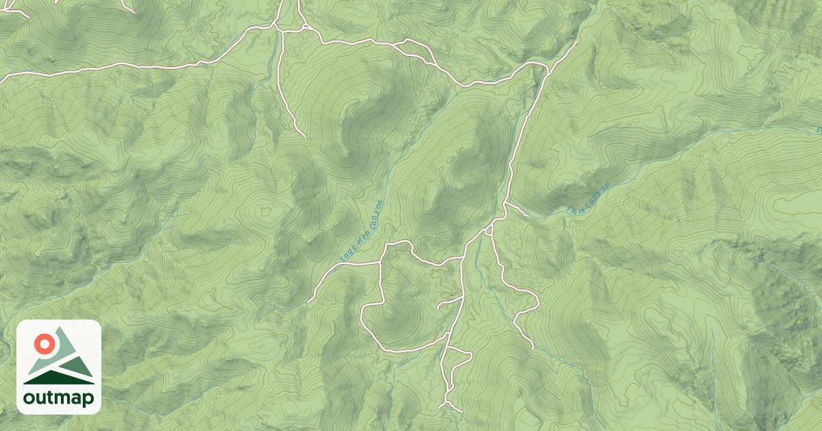 Map of HEAD SPRINGS ROAD