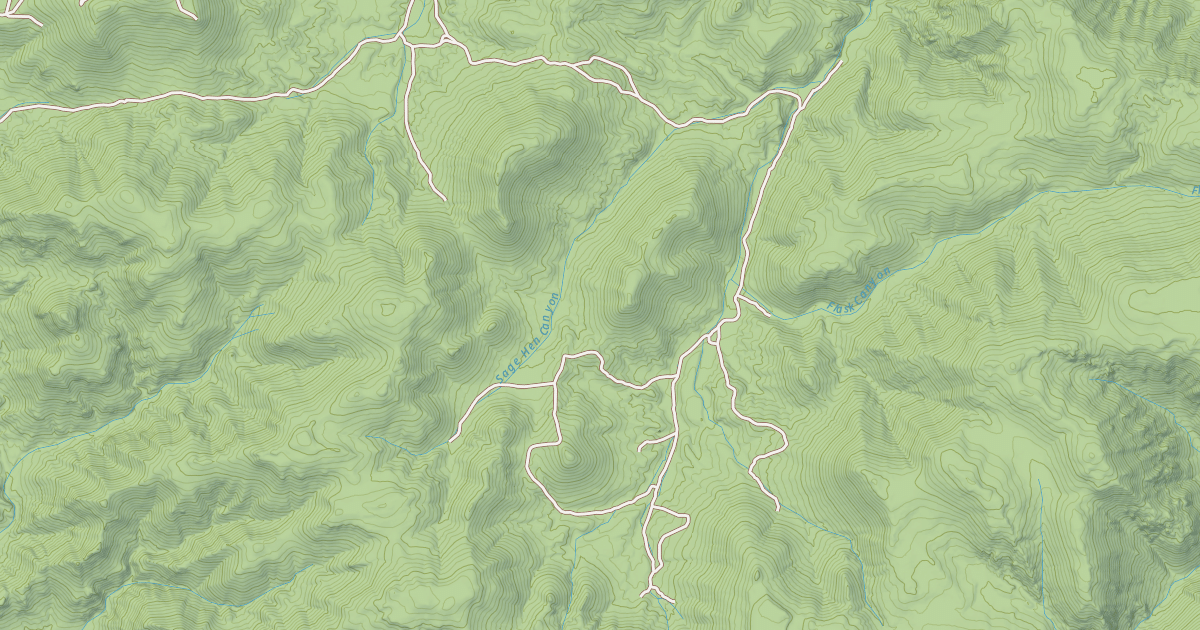 Map preview of HEAD SPRINGS ROAD