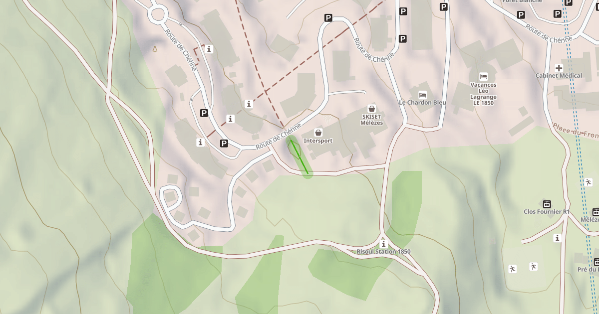 Map preview of Pelinche