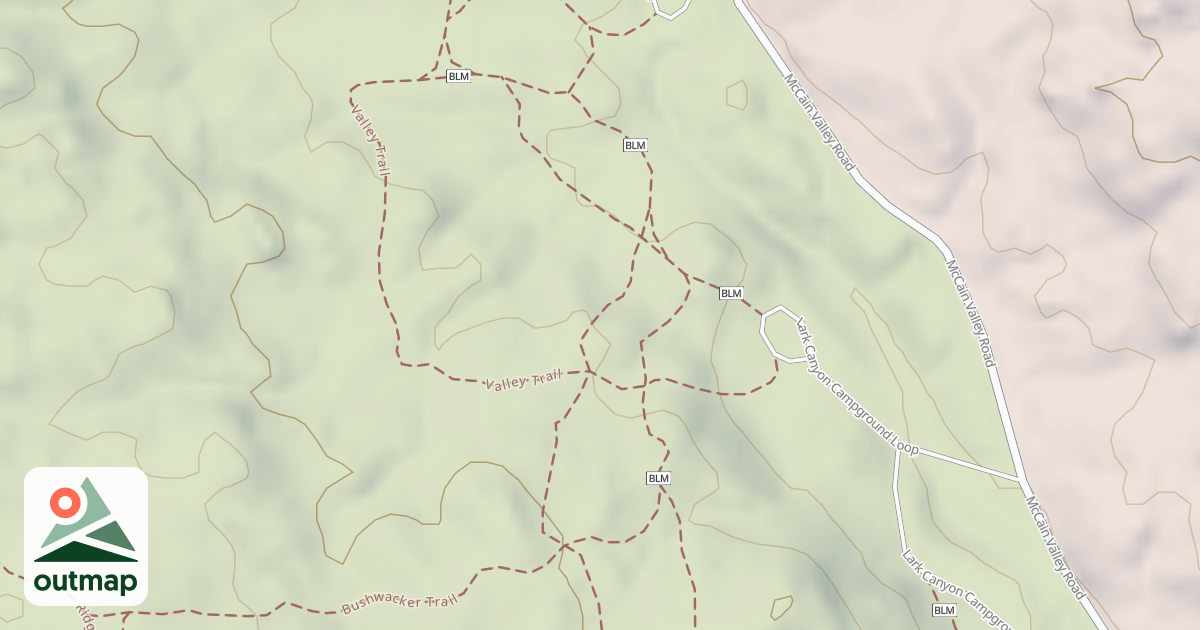 Map of USGS National Digital Trails 88fc5b3c-c23b-44d6-b87b-4457d006bf5f