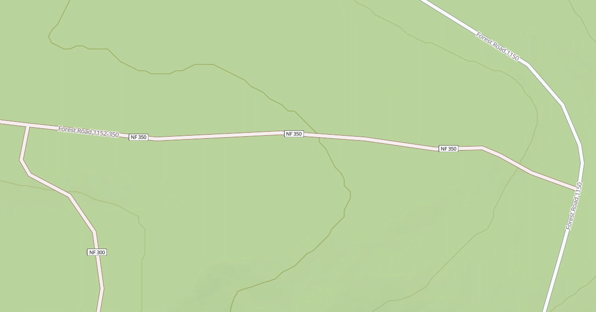 Map preview of USFS Motor Vehicle Use Map Roads {5A23778E-ED9F-4CF3-A545-440E2C7BAE0A}