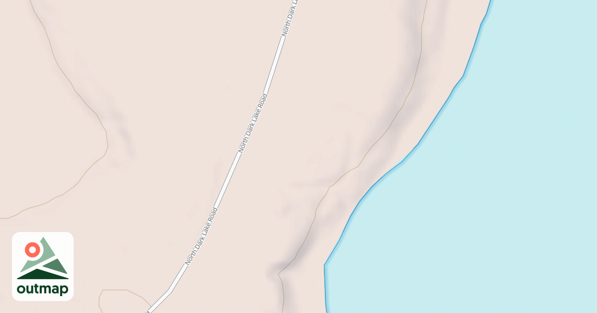 Map of DARK LAKE BOAT LANDING