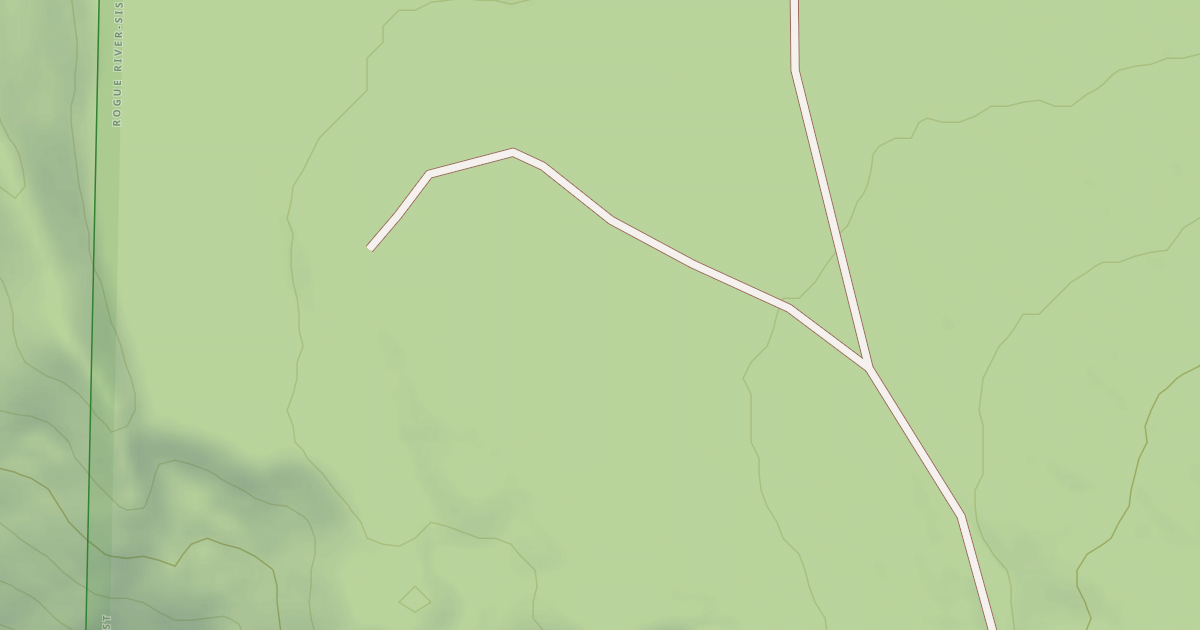 Map preview of FLANNIGAN PRAIRIE SPUR