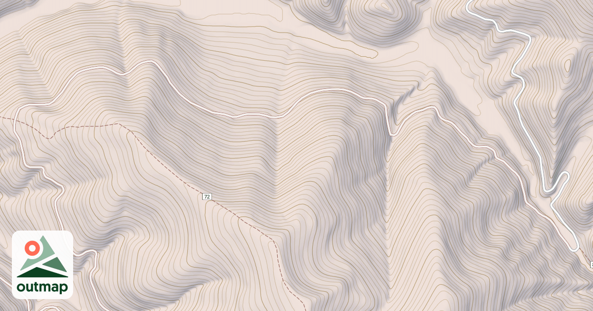 Map of Crooked Ridge Ohv