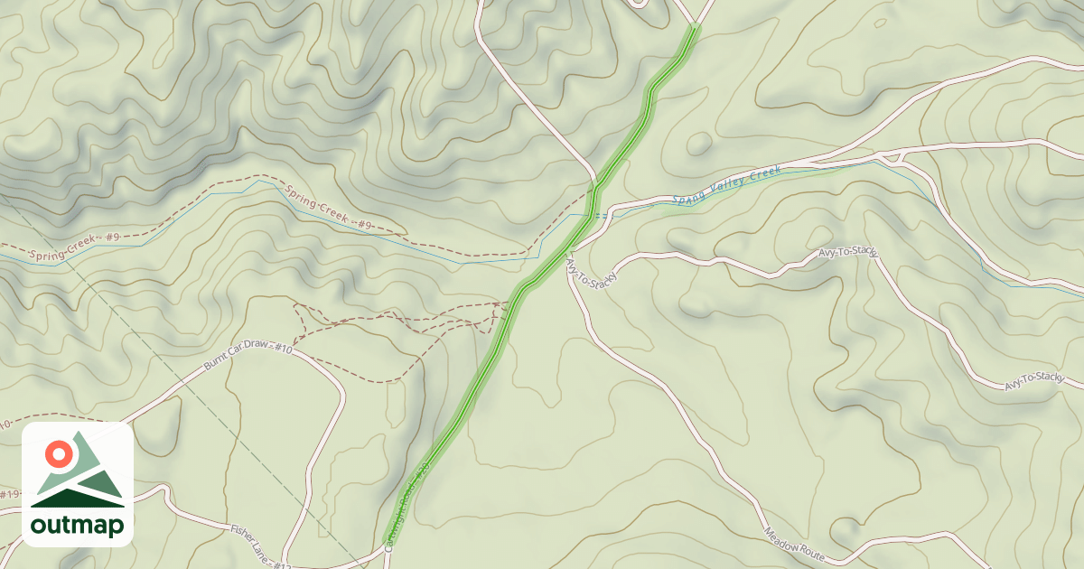 Map of Cartwright Road - #20