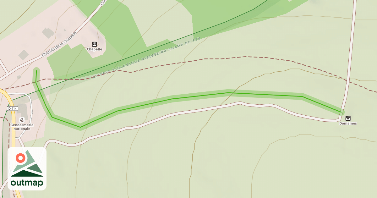 Map of La Chapelle