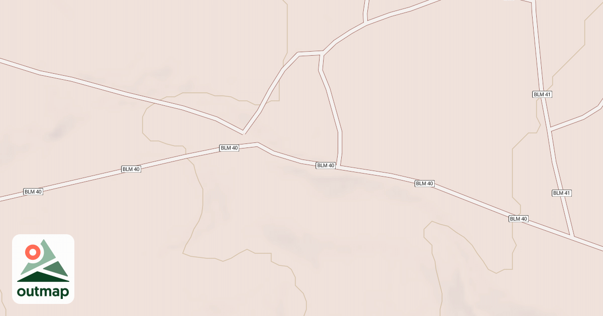 Map of BLM National GTLF Public Motorized Roads 1ded2346-89f9-41c6-9cba-f9ce76deadd4