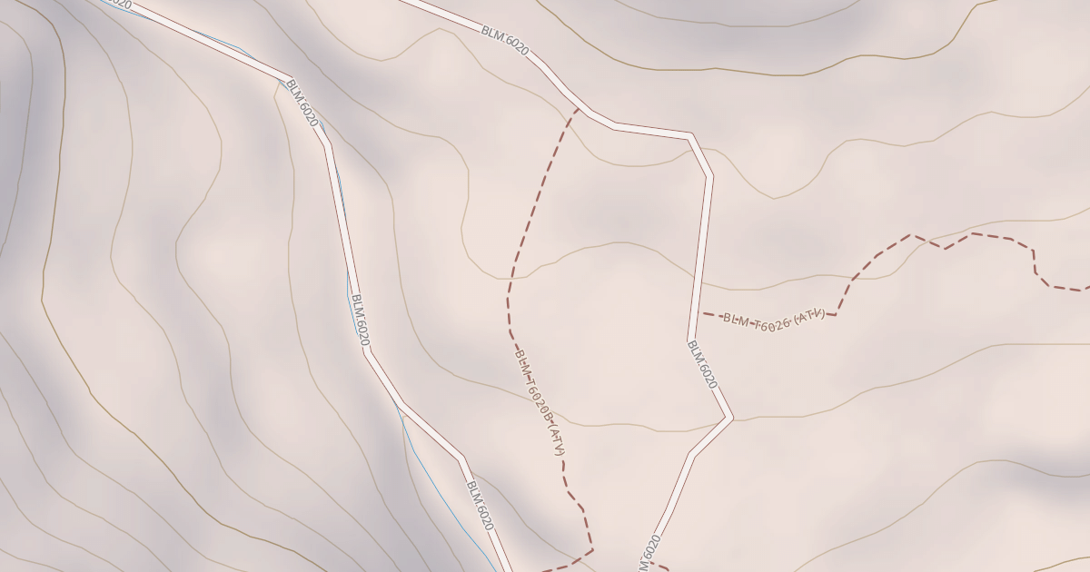 Map preview of Blm T6020b