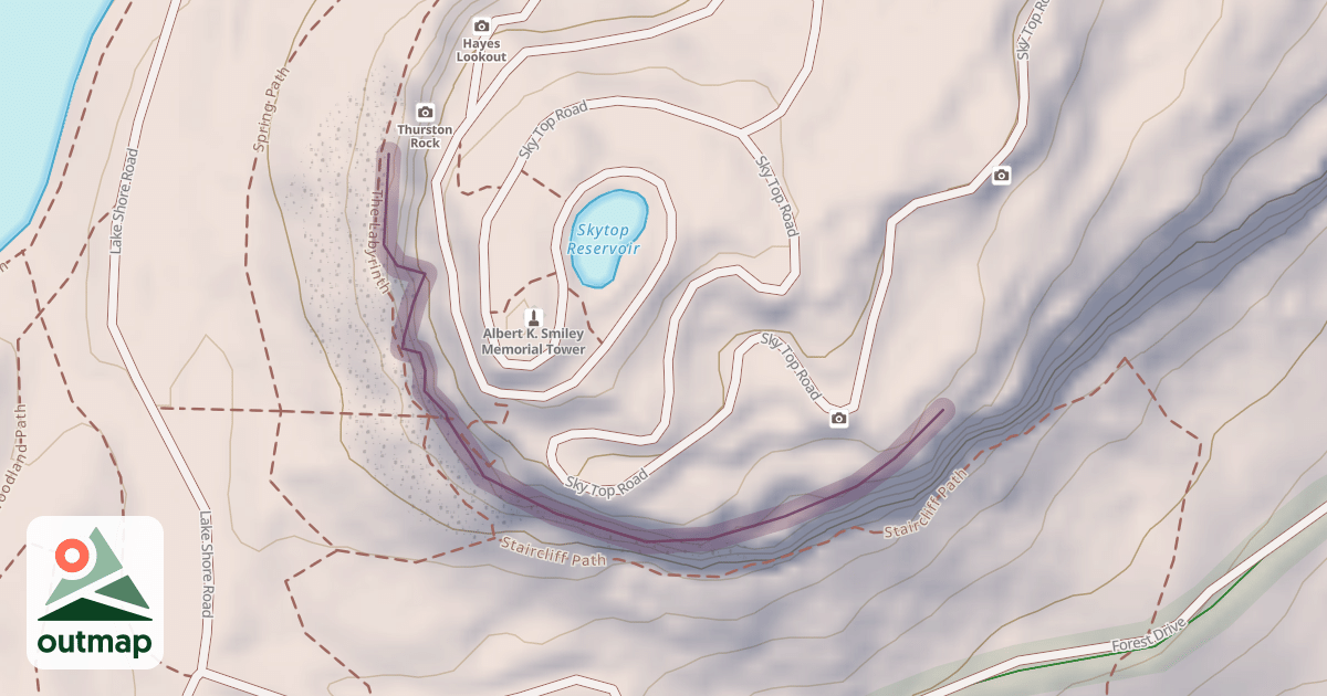 Map of Skytop