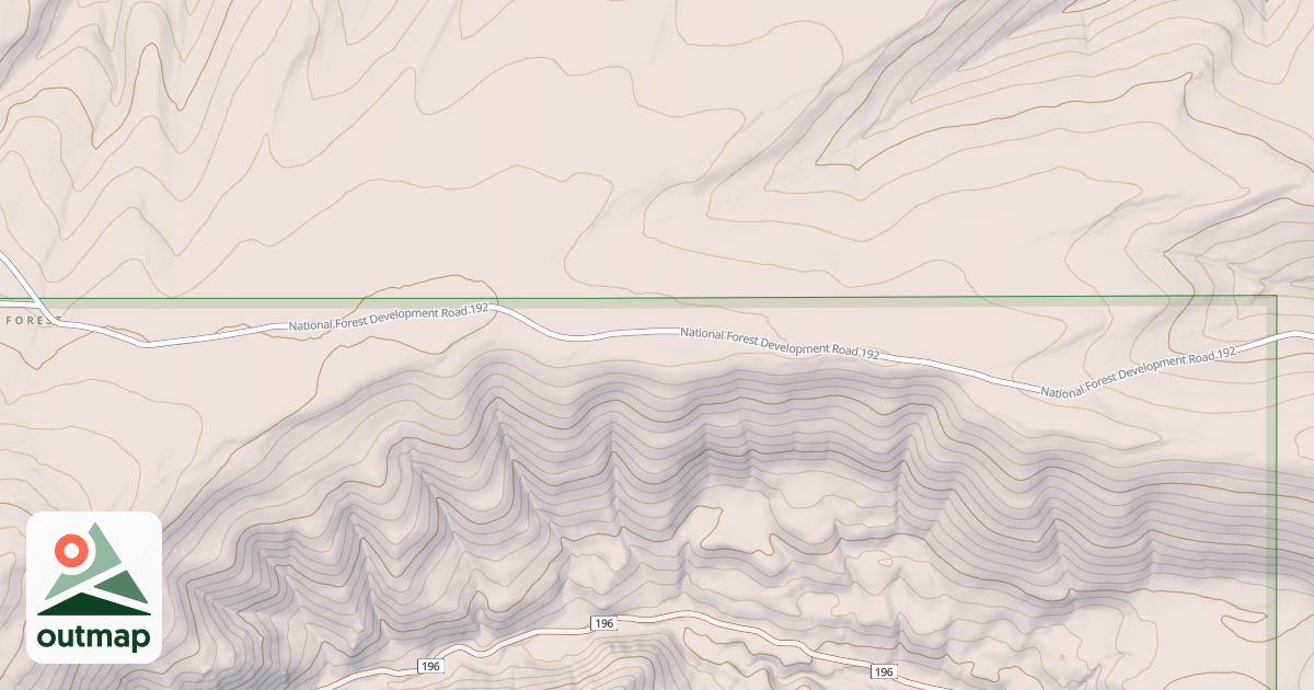 Map of MEDICINE LODGE BENCH