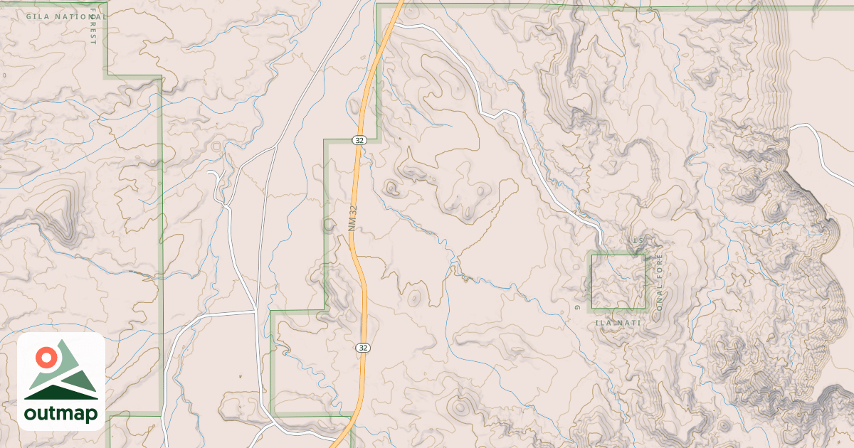 Map of 4008 M