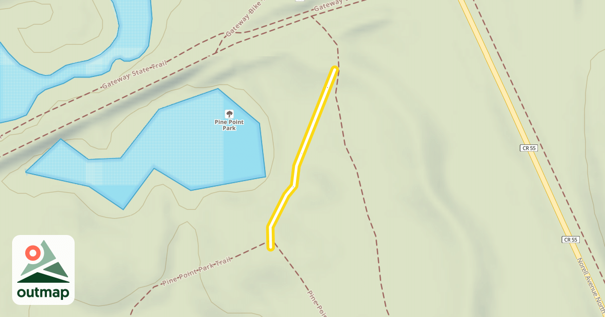 Map of Green Trail